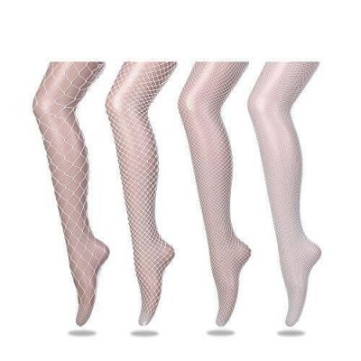 High Waisted Fishnet Tights Stockings for Women High Waist Fishnets Pantyhose...